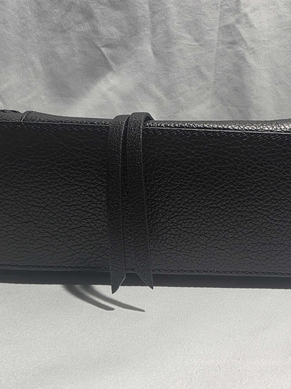 Gigi Mini Cross Body Bag Black Interlok H15913 W/Papers - Picture 9 of 15